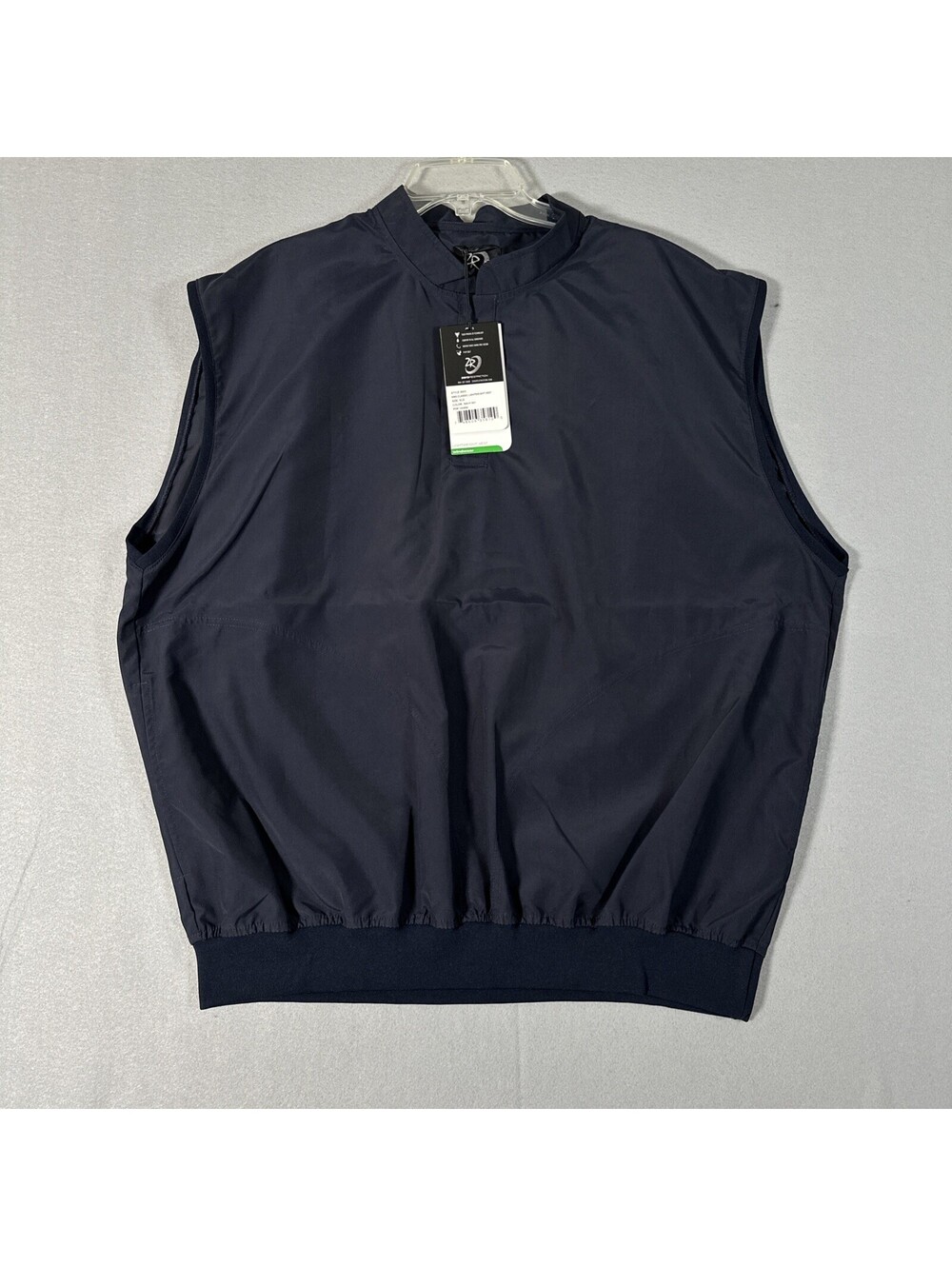 Zero Restriction Vest Mens XL Navy Blue Golf Windbreaker Lightweight